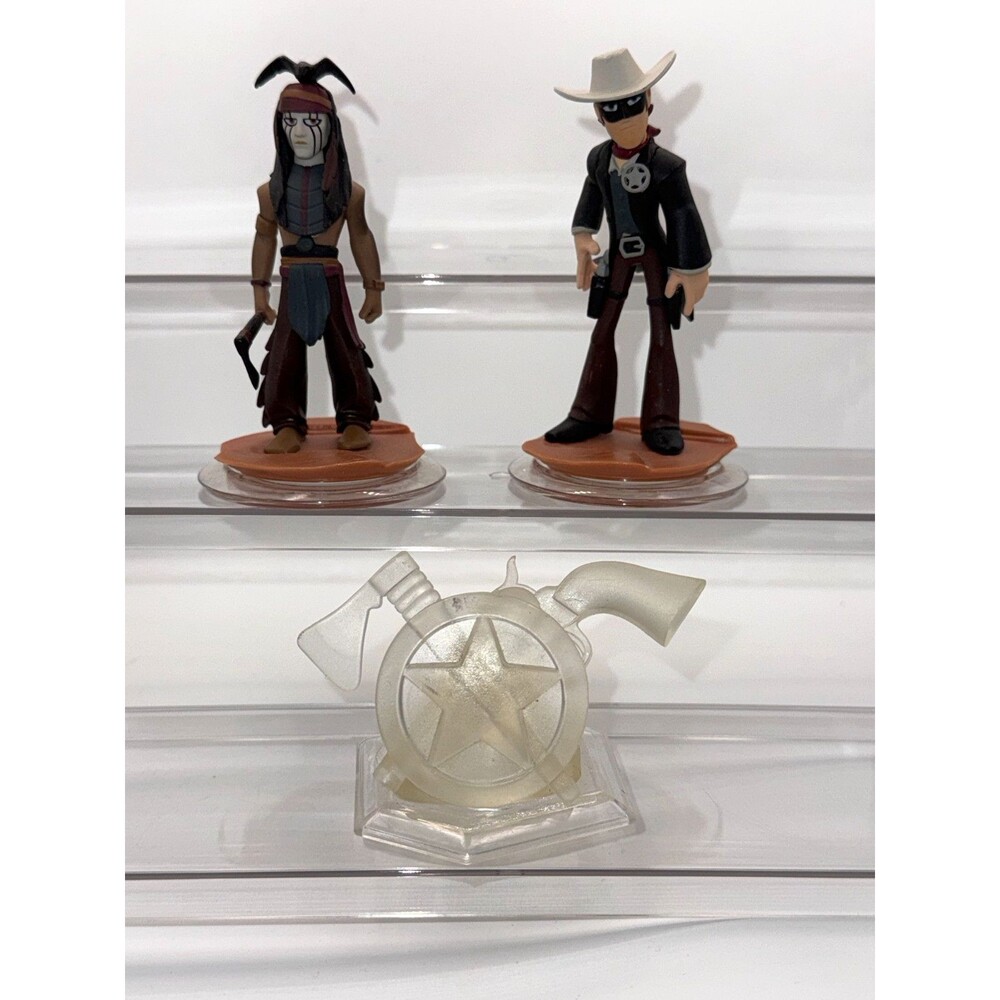 Disney Infinity 2.0 The Lone Ranger Playset Lone Ranger, Tonto, and Crystal